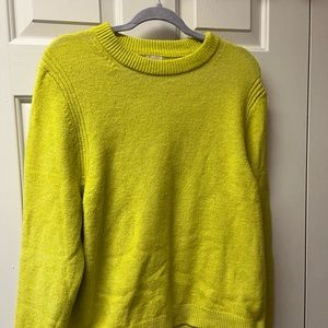 A New Day yellow sweater